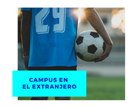 Organización de campus y formaciones de fútbol para entrenadores y futbolistas
